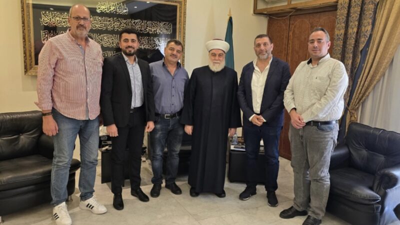 المفتي امام استقبل المرشح لمنصب نقيب الاسنان في طرابلس وتأكيد على الوحدة وخدمة المواطن