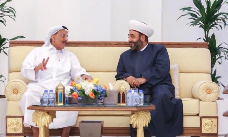 القاضي الشيخ خلدون عريمط بضيافة السيد خلف أحمد الحبتور في دبي