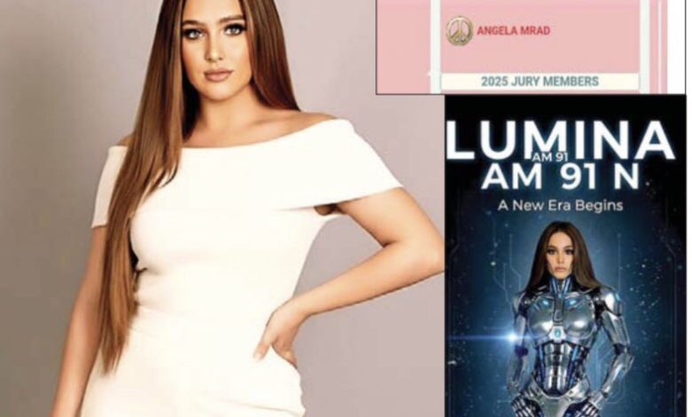 إنجاز عالمي جديد للكاتبة والمخرجة السينمائية د. أنجيلا مراد وهو إطلاق أحدث أفلامها القصيرة بعنوان «LUMINA AM 91 N