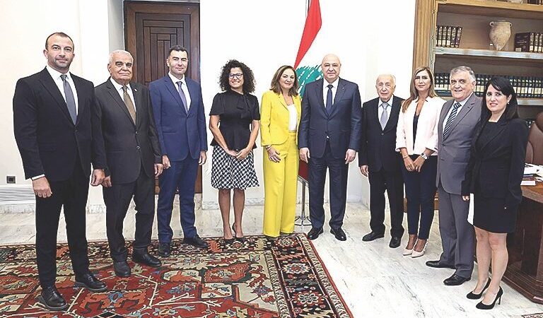 رئيس الجمهورية: لا بدّ من وقف إسرائيل عملياتها العسكرية ليبدأ مسار التفاوض