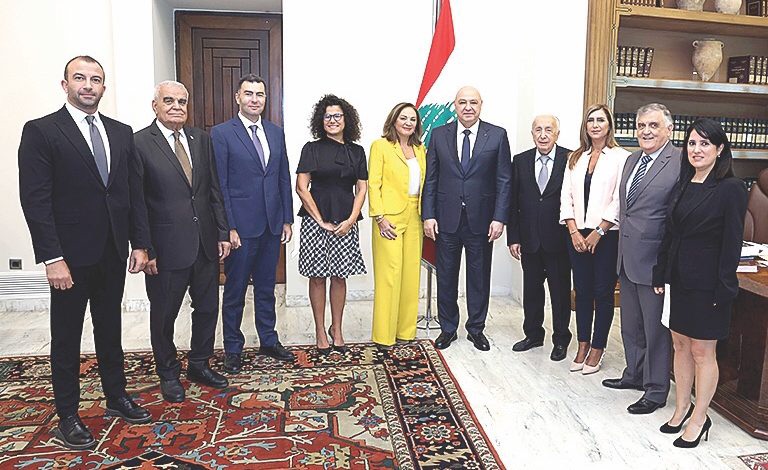 رئيس الجمهورية: لا بدّ من وقف إسرائيل عملياتها العسكرية ليبدأ مسار التفاوض