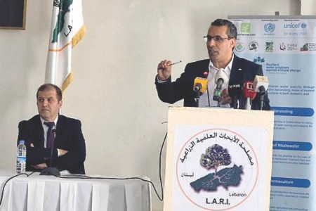 هاني يفتتح “الحقل الزراعي الأول للزراعة الدائمة” في محافظة البقاع