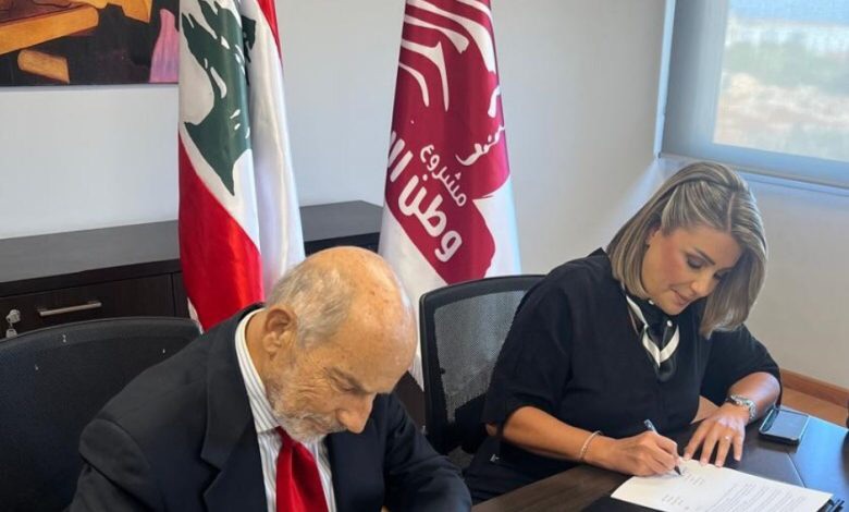 توقيع مذكرة تعاون بين جامعة الشرق الدولية ومشروع وطن الانسان – طرابلس.