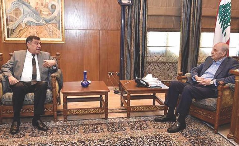 بري استقبل وزير الصناعة ومدير عام «الميدل ايست»