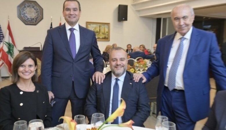 عبدالمسيح شارك في لقاءات سياسية واقتصادية في “بيت البحر” بدعوة من مخزومي