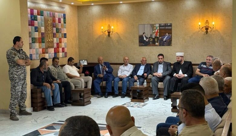 وفد من فعاليات سهل عكار يزور مكتب النائب وليد البعريني تأكيداً على وحدة الصف ورفض الفتنة