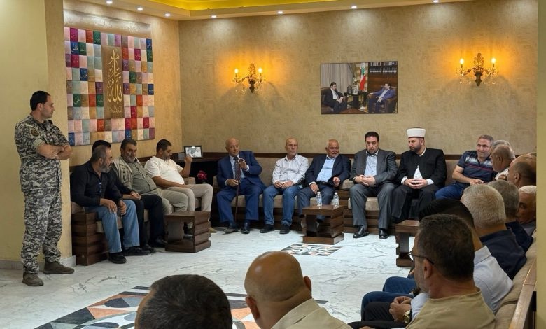 وفد من فعاليات سهل عكار يزور مكتب النائب وليد البعريني تأكيداً على وحدة الصف ورفض الفتنة