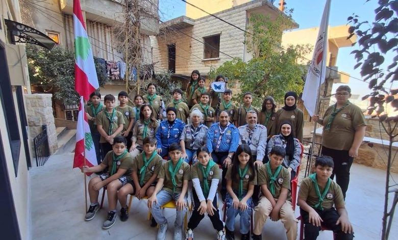 اجتماع قيادي لجمعية كشافة الغد في صيدا