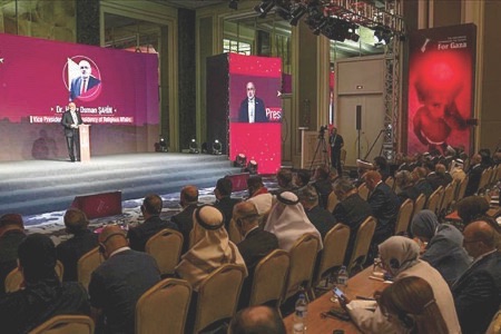 “القمة الإنسانية لأجل غزة” بإسطنبول تدعو لإنشاء مركز دولي لإغاثة القطاع