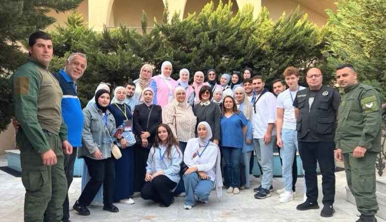 نشاط صحي ميداني مجاني للكشف المبكر عن السكري في الأسواق الداخلية لجامعة الجنان ومركز المكارم وبلدية طرابلس