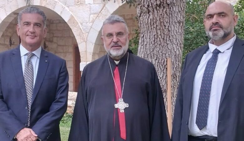 الاحدب يزور سويف وينوه بزيارة البابا لبنان 
