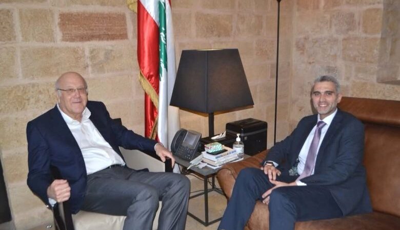 رئيس بلدية طرابلس زار الرئيس ميقاتي والبحث تناول أوضاع المدينة وملفاتها والتحديات التي تواجه العمل البلدي