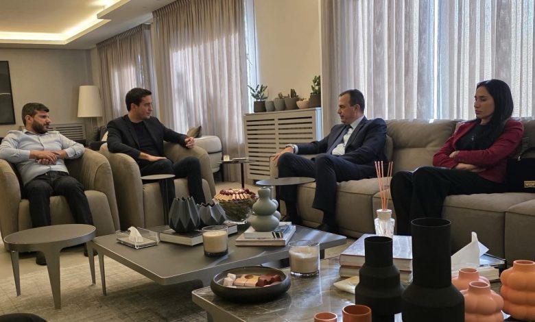 كريم كبارة يستقبل نقيب المحامين في طرابلس وأعضاء مجلس النقابة
