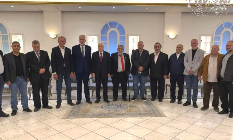 النائب ناجي استقبل رابطة مخاتير طرابلس