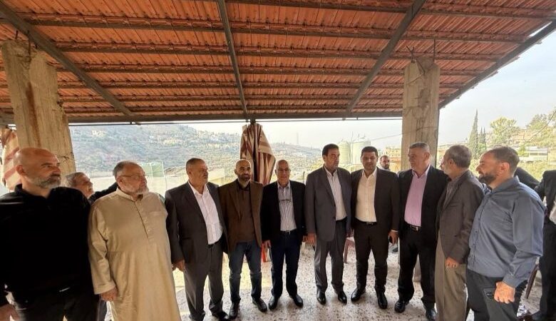 البعريني في بيت الحاج: التواصل المباشر مع الناس هو جوهر عملنا