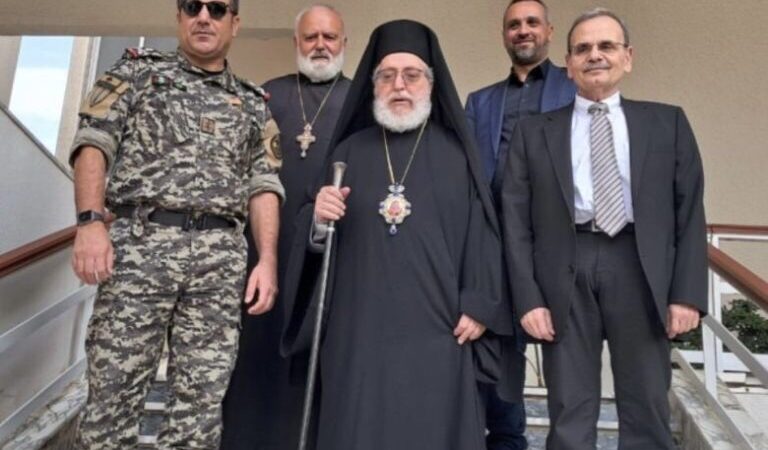 البزري عرض مع المطران كفوري والعميد ضاهر الأوضاع جنوبا 