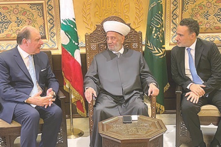 دريان تابع الأوضاع المالية مع حاكم مصرف لبنان وسويد