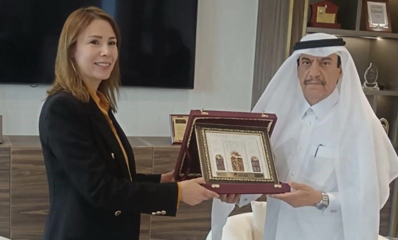 لقاء وتعاون بين غرفتي طرابلس الكبرى وقطر ضمن فعاليات المعرض العربي للأسر المنتجة