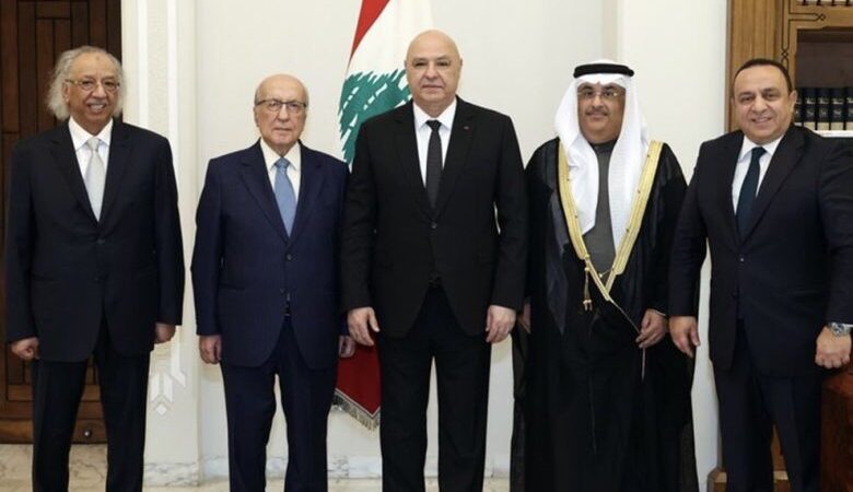 الرئيس عون استقبل رئيس اتحاد المصارف العربية: انعقاد المؤتمر المصرفي العربي السنوي للعام في بيروت رسالة أمل الى اللبنانيين