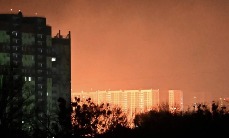 موسكو: حطام مسيّرات أوكرانية سقط على محطة نووية روسية