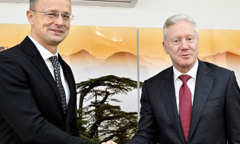 رجي التقى نظيره الهنغاري… سيارتو: سنخصص مليون ونصف مليون يورو لإعادة تسليح الجيش اللبناني