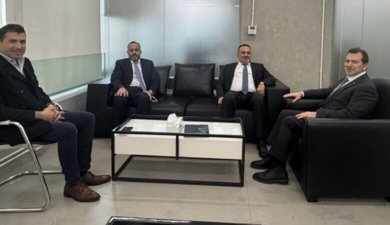 لقاء بين شحادة ونائب حاكم مصرف لبنان بحث في الانتقال إلى اقتصاد رقمي وتقليص اقتصاد الكاش