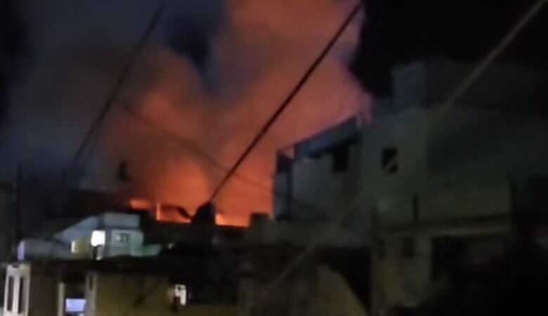 اول استهداف اسرائيلي لمخيم فلسطيني…اكثر من ١٣ قتيلاً في عين الحلوة وكاتس: الحكومة اللبنانية مسؤولة 