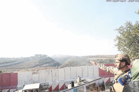 الجيش يعرض انجازاته في منطقة جنوب الليطاني