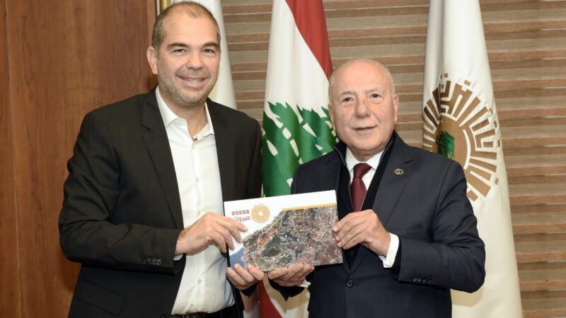 مشاريع رائدة ورؤية مستقبلية: غسان الجسر في زيارة إلى غرفة طرابلس الكبرى.