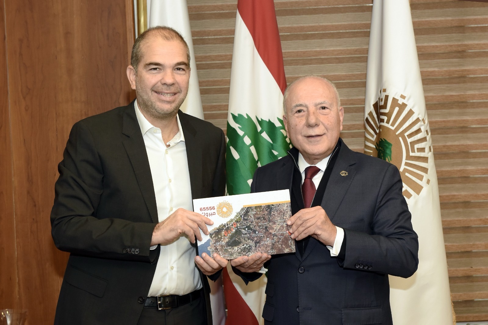 مشاريع رائدة ورؤية مستقبلية: غسان الجسر في زيارة إلى غرفة طرابلس الكبرى.