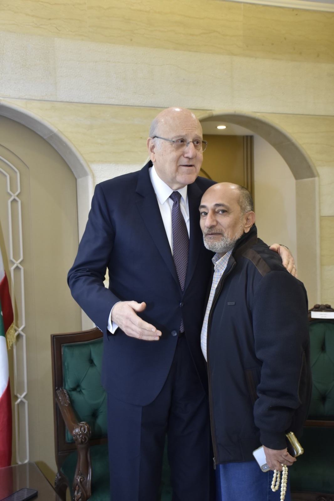 ماذا عساي ان أقول في محياك.. فانت الملاذ وانت الفرح دولة الرئيس نجيب ميقاتي،