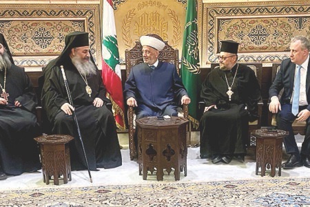 مطرانا صور وبعلبك للأرثوذكس في دار الفتوى