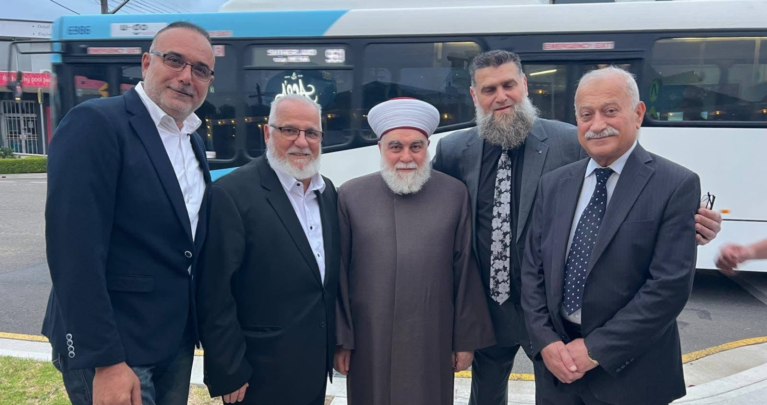 المفتي &nbsp;إمام عاد إلى سيدني ولقاءات مع فاعليات ومؤسسات الجالية