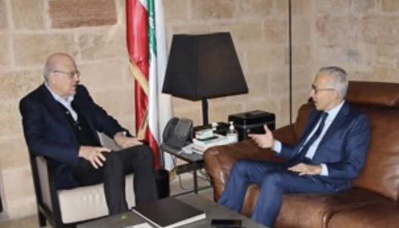 سلسلة لقاءات للرئيس ميقاتي في دارته في طرابلس