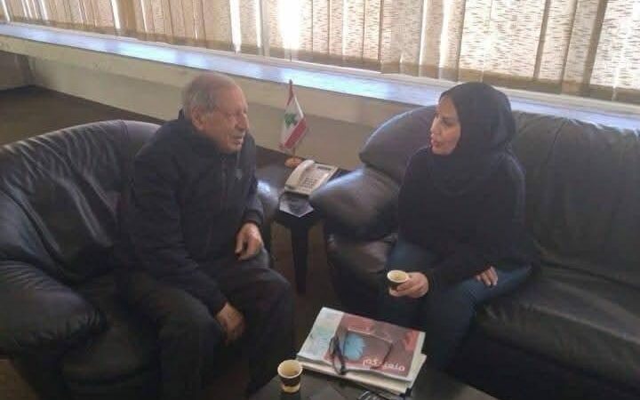 رئيس المجلس الوطني للإعلام المرئي والمسموع الأستاذ عبد الهادي محفوظ استقبل الدكتورة ريما يونس وتعاون حول مؤتمر الإعلام والمواطنية.