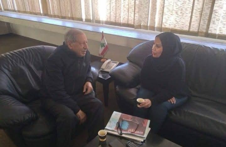 رئيس المجلس الوطني للإعلام المرئي والمسموع الأستاذ عبد الهادي محفوظ استقبل الدكتورة ريما يونس وتعاون حول مؤتمر الإعلام والمواطنية.