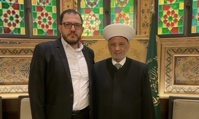زيارة إلى مفتي الجمهورية لبحث الشأن البيئي