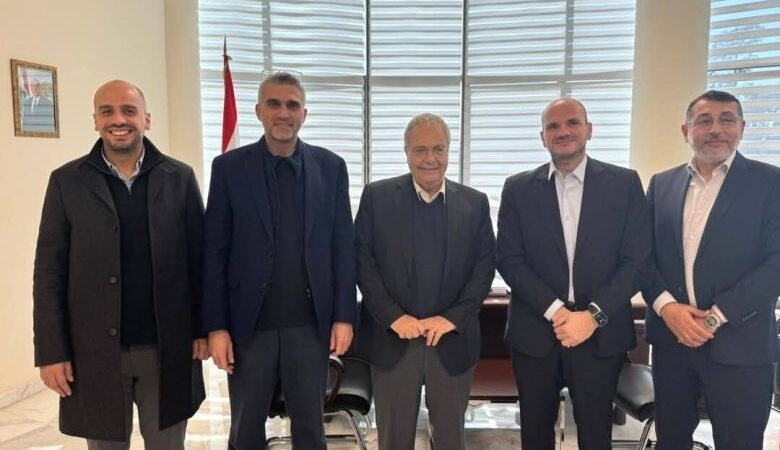 رئيس بلدية طرابلس يزور نائب رئيس الحكومة على رأس وفد من المجلس البلدي والبحث تناول احتياجات المدينة