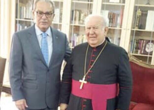 وديع الخازن زار المطران مطر: لتعزيز التضامن والوحدة الوطنية