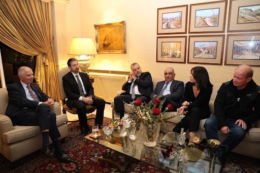 الخازن كرّم السفير الفرنسي في القليعات: الرئيس عون ركيزة للاستقرار الداخلي