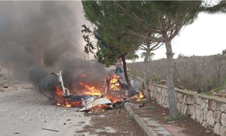 ضحيتان في غارتين على سيارة في مركبا وصهريج في سبلين… إقليم الخرّوب ينجو من مجزرة&nbsp;