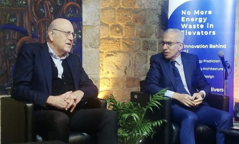 ميقاتي في لقاء حواري مع وزير الاقتصاد: الاستقرار والإصلاح القضائي أساس عودة الطاقات اللبنانية&nbsp;