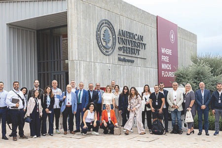 لقاء المستثمرين الملائكة في واحة طلال ومديحة الزين للابتكار في الجامعة «الأميركية – بيروت»