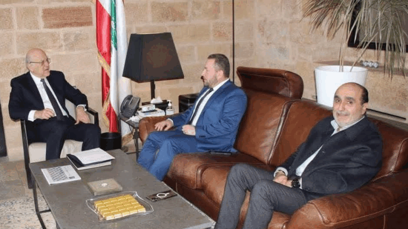 ميقاتي التقى يكن