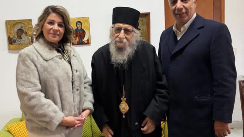 عبّود زار المطران كرياكوس والبحث تناول شؤون مدينة طرابلس