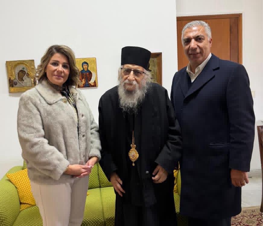 عبّود زار المطران كرياكوس والبحث تناول شؤون مدينة طرابلس