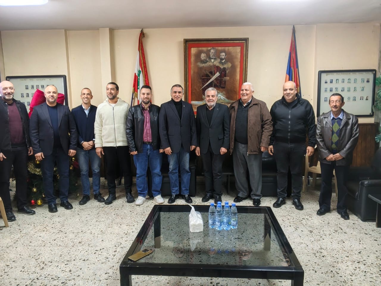 الفري يهنئ الطائفة الأرمنية بعيد الميلاد في طرابلس