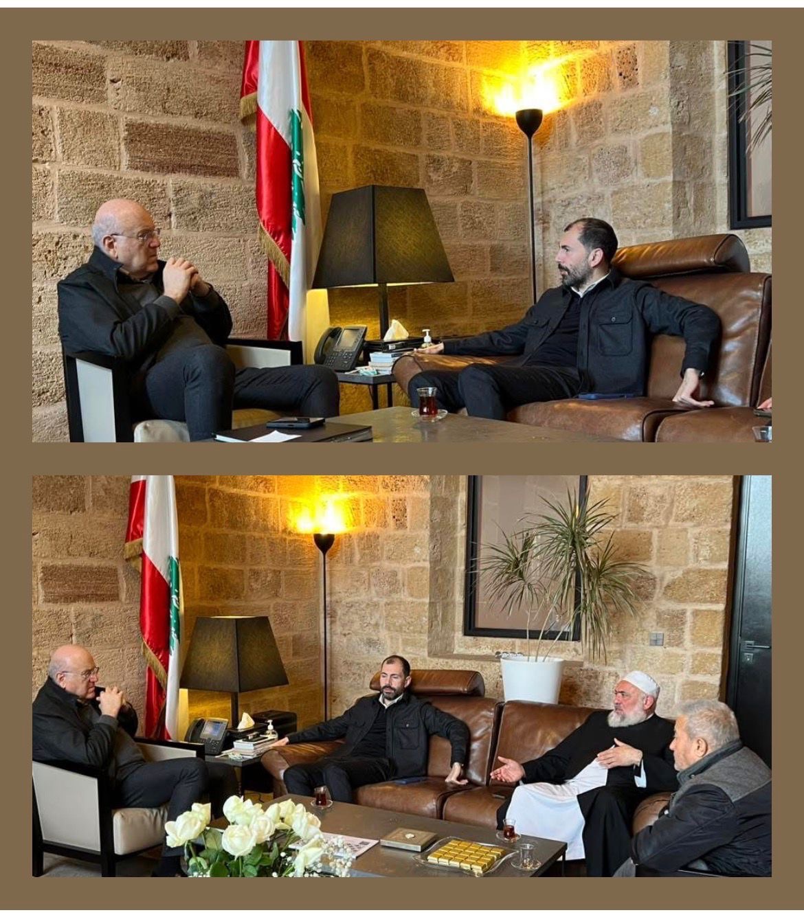 أحمد الخير يبحث مع الرئيس ميقاتي مشروع مركز “سبل السلام الطبي” في المنية