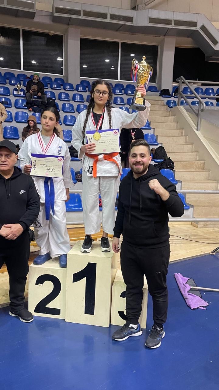 نتائج مشرفة لنادي المجد الرياضي البداوي في بطولة كأس الشمال في لعبة الكيوكيوشنكاي