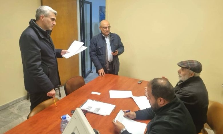 توزيع بدل مأوى للسكّان المتضرّرين والنازحين من الأبنية الثلاثة المتضرّرة في منطقة ضهر المغر.